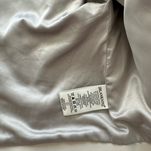 BLANK NYC Faux Leather Shirt Jacket in Natural - Picture 8 of 11